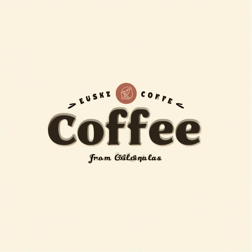 Empaque de café de especialidad con diseño minimalista